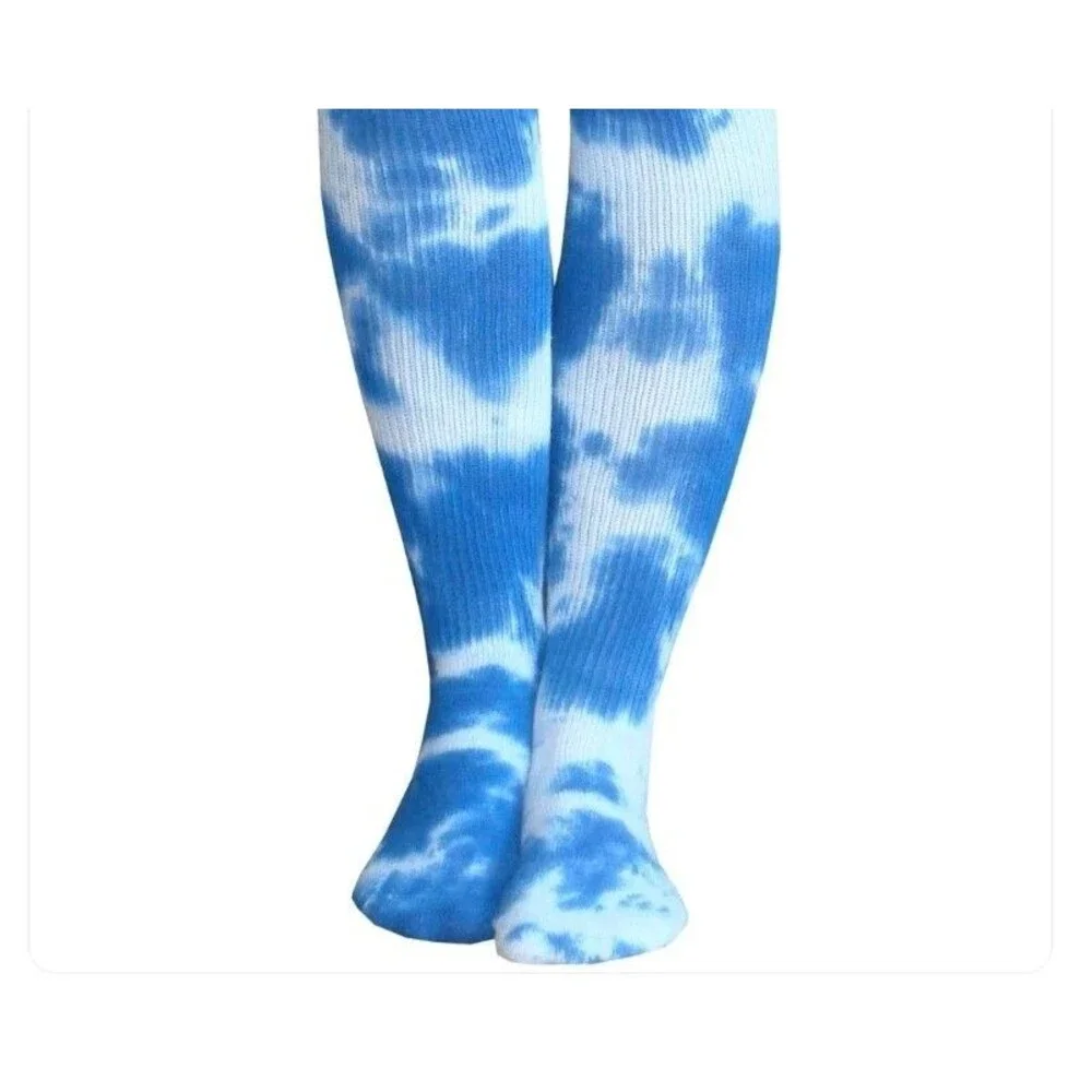 Juzo Signature Collection Knee High Compression Socks 30-40 mmHg Size I Tie Dye